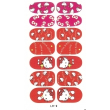 Sticker Unghii 14 In 1 Lila Rossa Lr009 - 1