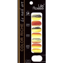 Sticker Unghii 14 In 1 Lila Rossa Lr030 - 1