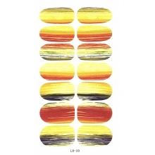 Sticker Unghii 14 In 1 Lila Rossa Lr030 - 1