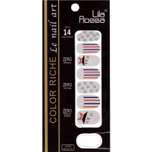 Sticker Unghii 14 In 1 Lila Rossa Lr010 - 1