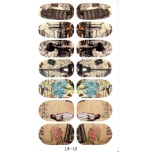 Sticker Unghii Lila Rossa Lr012 - 1