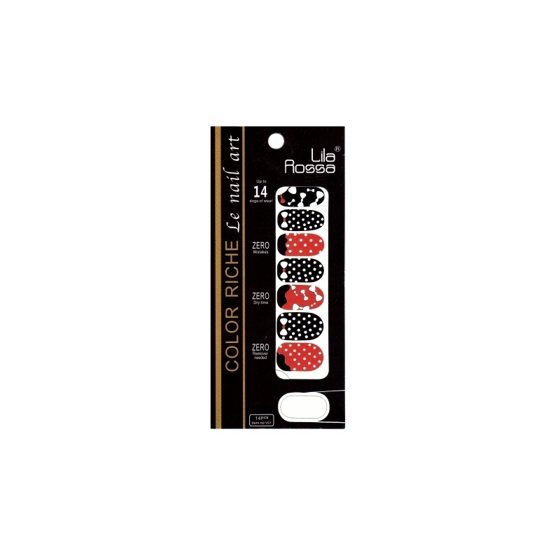 Sticker Unghii 14 In 1 Lila Rossa Lr011 - 1