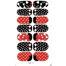 Sticker Unghii 14 In 1 Lila Rossa Lr011 - 1