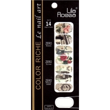 Sticker Unghii 14 In 1 Lila Rossa Lr014 - 1
