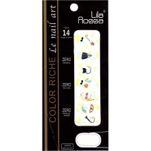 Sticker Unghii 14 In 1 Lila Rossa Lr015 - 1