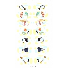 Sticker Unghii 14 In 1 Lila Rossa Lr015 - 1