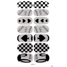 Sticker Unghii 14 In 1 Lila Rossa Lr017 - 1