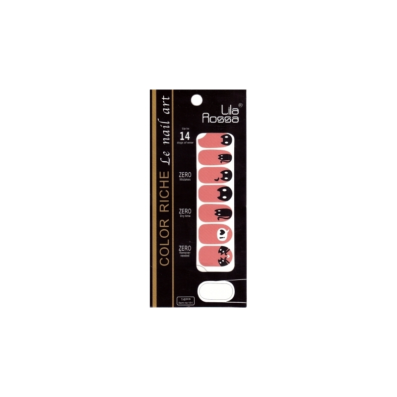 Sticker Unghii 14 In 1 Lila Rossa Lr018 - 1