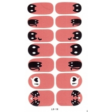Sticker Unghii 14 In 1 Lila Rossa Lr018 - 1