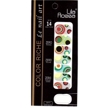 Sticker Unghii 14 In 1 Lila Rossa Lr001 - 1