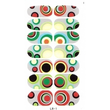 Sticker Unghii 14 In 1 Lila Rossa Lr001 - 1