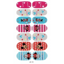 Sticker Unghii 14 In 1 Lila Rossa Lr019 - 1