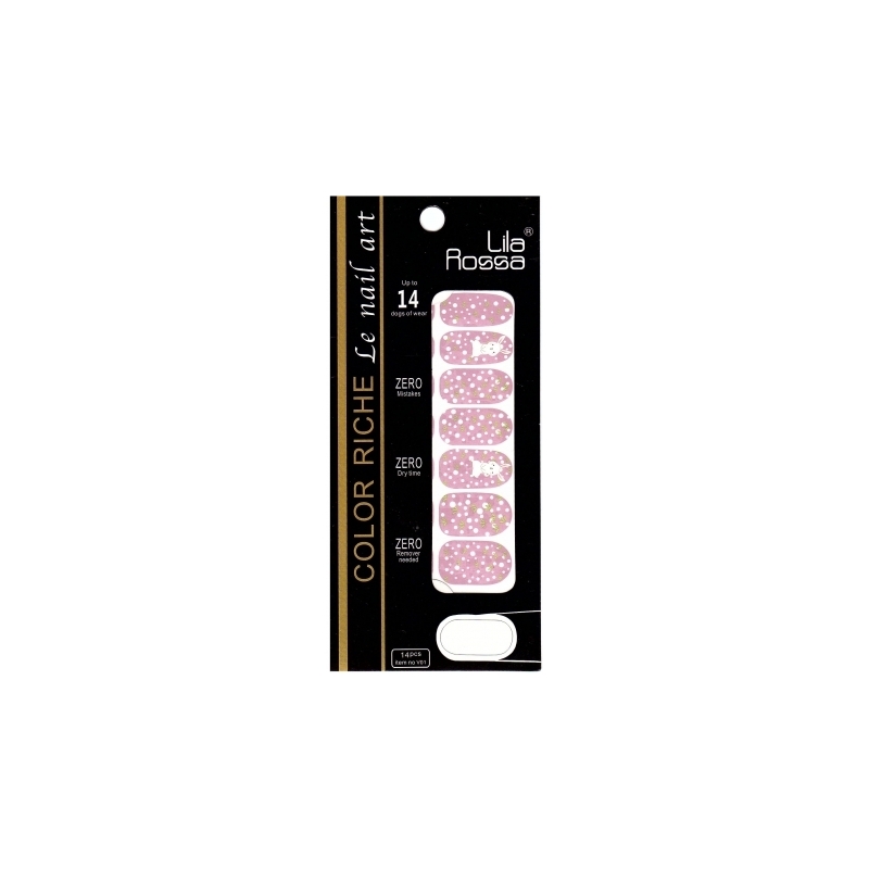 Sticker Unghii 14 In 1 Lila Rossa Lr025 - 1