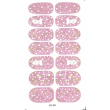 Sticker Unghii 14 In 1 Lila Rossa Lr025 - 1