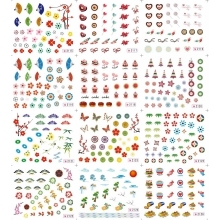 Stickere Unghii 12 In1 cu Evantai - 1