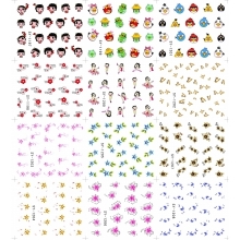 Stickere Unghii 12in1 cu Printese - 1