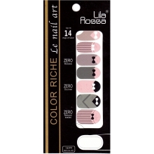 Sticker Unghii 14 In 1 Lila Rossa Lr026 - 1