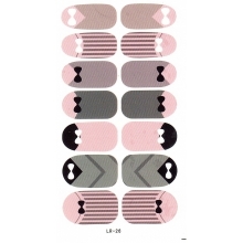 Sticker Unghii 14 In 1 Lila Rossa Lr026 - 1