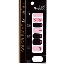 Sticker Unghii 14 In 1 Lila Rossa Lr002 - 1