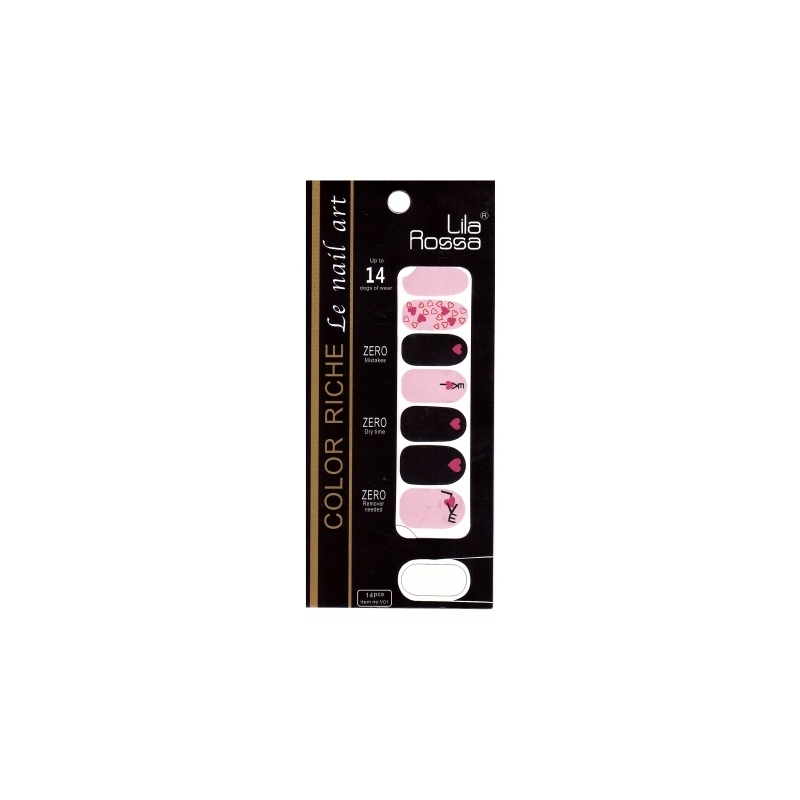 Sticker Unghii 14 In 1 Lila Rossa Lr002 - 1