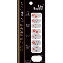 Sticker Unghii 14 In 1 Lila Rossa Lr003 - 1