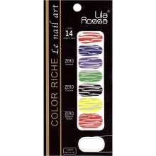 Sticker Unghii 14 In 1 Lila Rossa Lr022 - 1