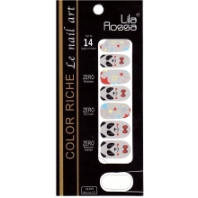 Sticker Unghii 14 In 1 Lila Rossa Lr005 - 1