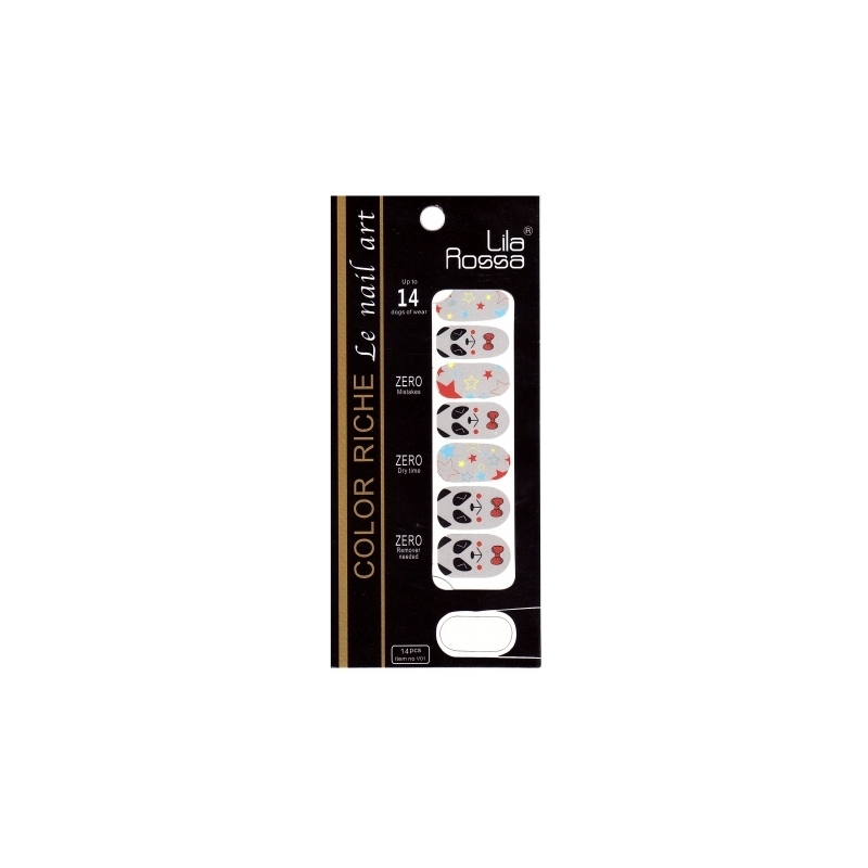 Sticker Unghii 14 In 1 Lila Rossa Lr005 - 1