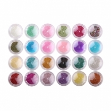 Decor Unghii Set 24 Coco Caviar - 1