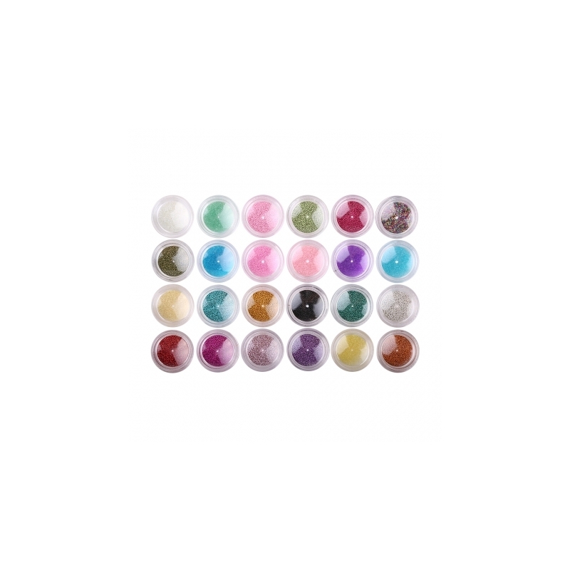 Decor Unghii Set 24 Coco Caviar - 1