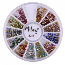Decor Pentru Unghii Miley 12 Pozitii Diamant - 1