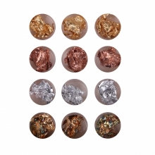 Foita Creponata Frau N 38 Set 12 Culori Gold & Silver - 1