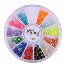 Decor Pentru Unghii Miley 12 Pozitii Multicolor - 1
