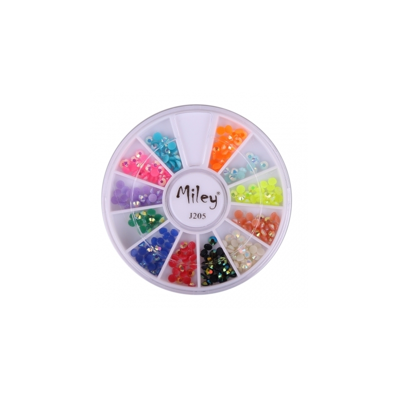 Decor Pentru Unghii Miley 12 Pozitii Multicolor - 1
