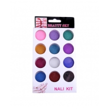 Sclipici Unghii cu Efect de Nisip 12pcs G509 - 1