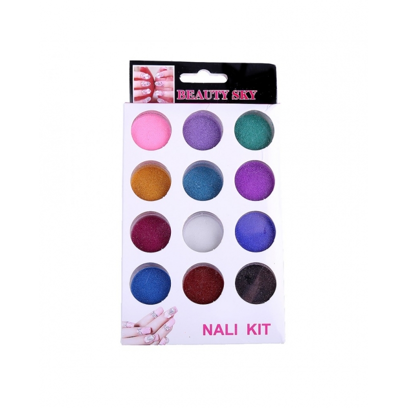 Sclipici Unghii cu Efect de Nisip 12pcs G509 - 1