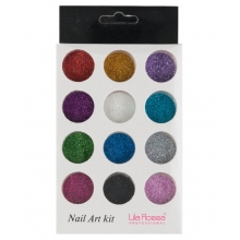 Sclipici Unghii Fin 12pcs G1201 - 1