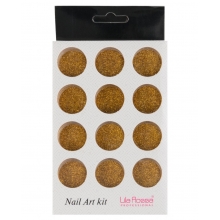 Sclipici Unghii Fin 12pcs Hq Gold G1205 - 1