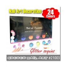 Decor Unghii Set24 Sclipici Hexagon 21003 - 1