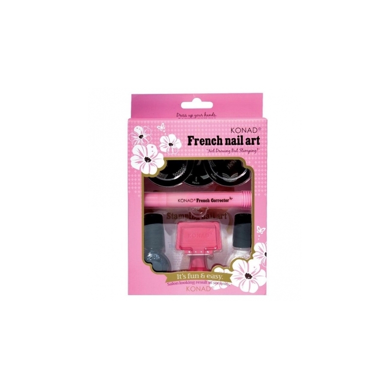 Kit Unghii French Nail Art Konad - 1