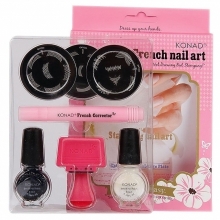Kit Unghii French Nail Art Konad - 1