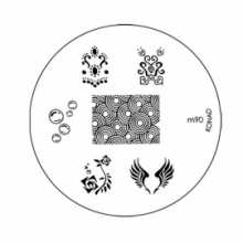 Matrita Metalica Pentru Stampile Unghii Konad M90 - 1