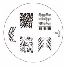 Matrita Metalica Pentru Stampile Unghii Konad M73 - 1