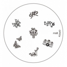 Matrita Metalica Pentru Stampile Unghii Konad M68 - 1