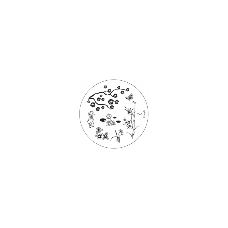 Matrita Metalica Pentru Stampile Unghii Konad M66 - 1
