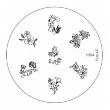 Matrita Metalica Pentru Stampile Unghii Konad M54 - 1