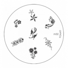 Matrita Metalica Pentru Stampile Unghii Konad M32 - 1