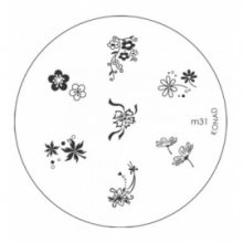 Matrita Metalica Pentru Stampile Unghii Konad M31 - 1