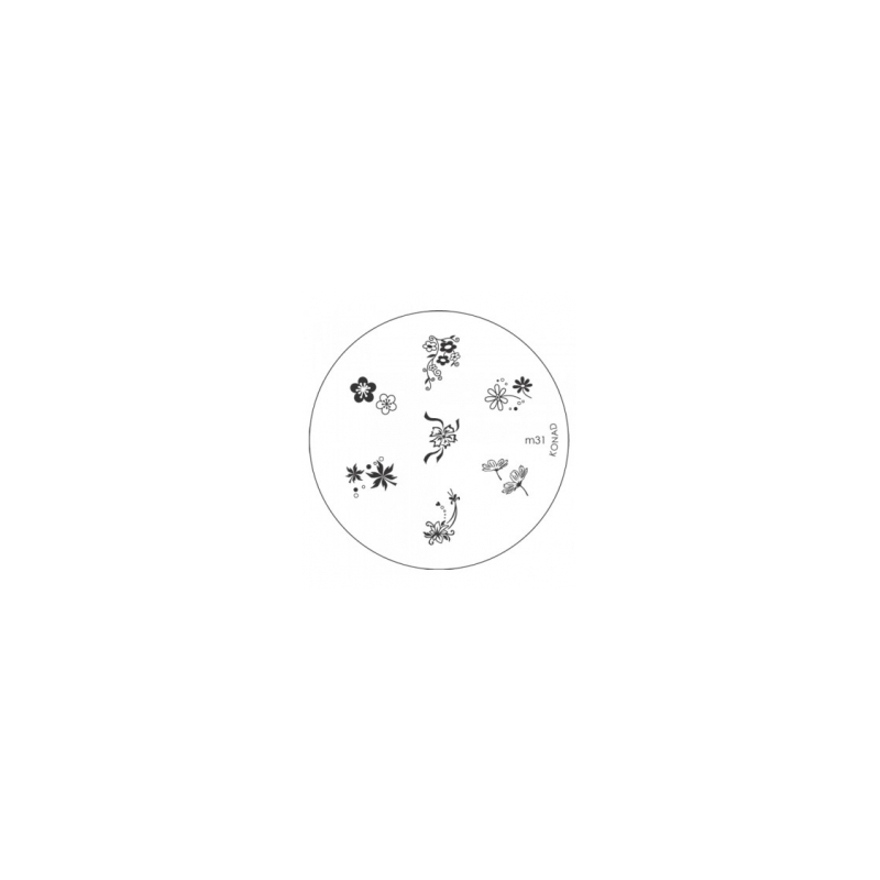 Matrita Metalica Pentru Stampile Unghii Konad M31 - 1