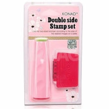 Set Stampila Dubla si Racleta Matrita Konad - 1